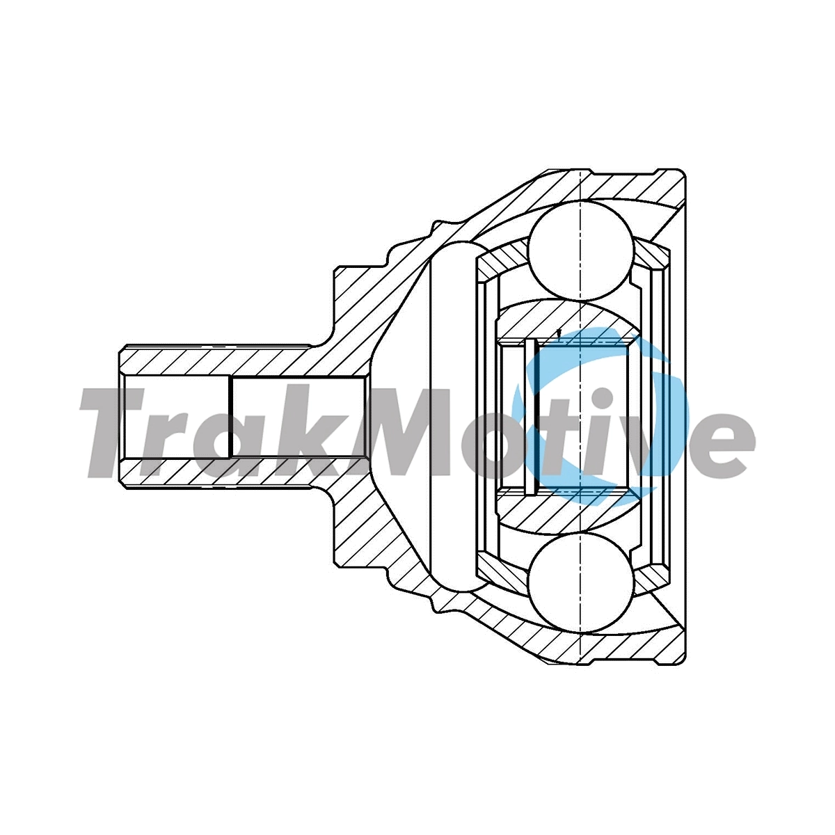 TrakMotive csuklókészlet, hajtótengely - 40-0957 - TothCarparts