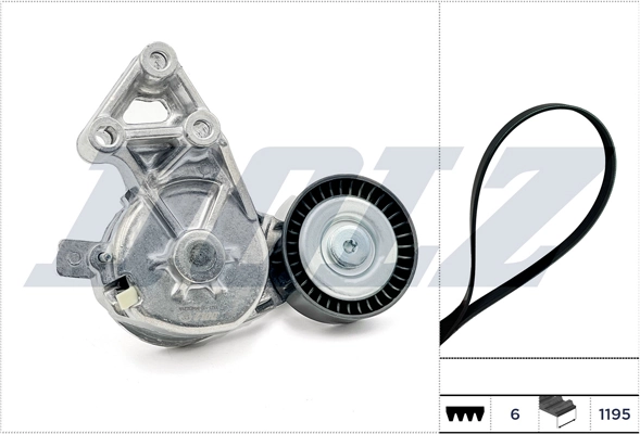WILMINK GROUP Fogasszíjkészlet - WG2356086 - TothCarparts