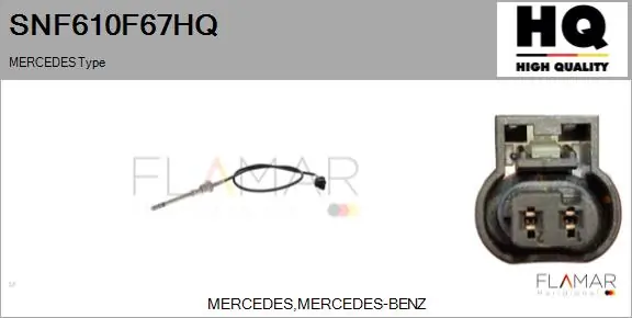 FLAMAR Érzékelő, kipufogógáz-hőmérséklet - SNF610F67HQ - TothCarparts