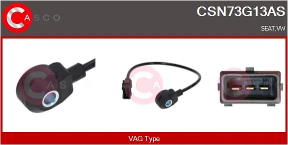 CASCO kopogásérzékelő - CSN73G13AS - TothCarparts