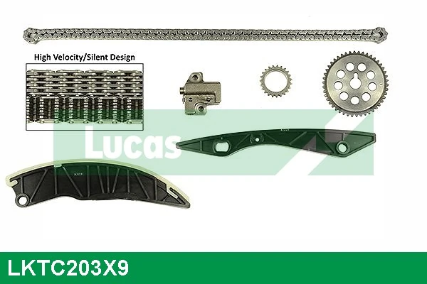 LUCAS vezérműlánc készlet - LKTC203X9 - TothCarparts