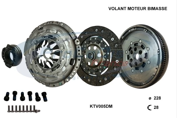 PROCODIS FRANCE kuplungkészlet - KTV005DM - TothCarparts