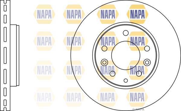 NAPA féktárcsa - NBD5351 - TothCarparts