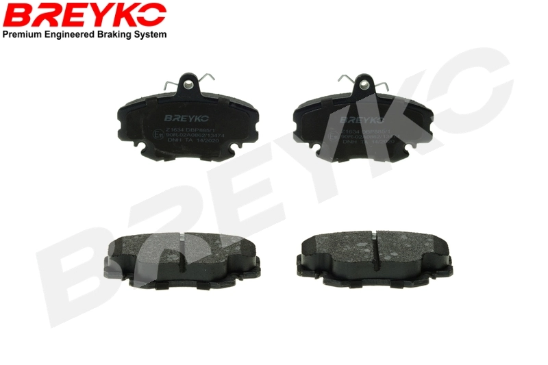 DAVID VASCO fékbetétkészlet, tárcsafék - Z1634 - TothCarparts