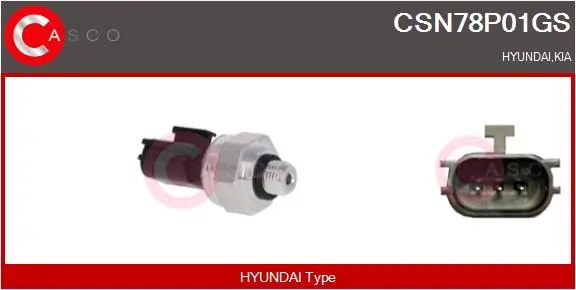 CASCO nyomáskapcsoló, klímaberendezés - CSN78P01GS - TothCarparts
