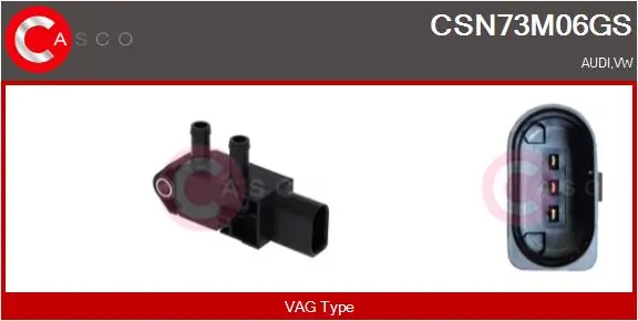CASCO érzékelő, üzemanyag nyomás - CSN73M06GS - TothCarparts