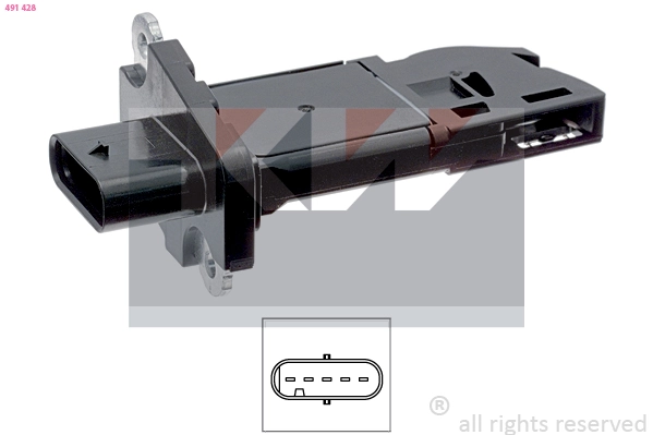KW légmennyiségmérő - 491 428 - TothCarparts
