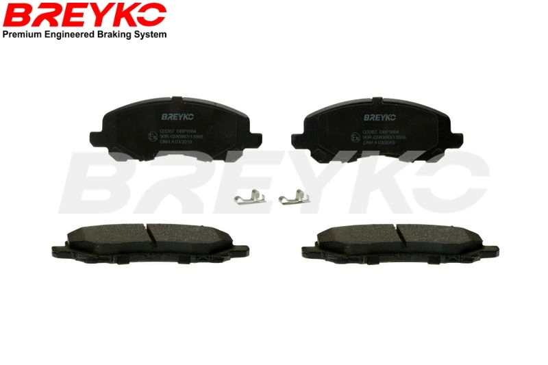 DAVID VASCO fékbetétkészlet, tárcsafék - Q3287 - TothCarparts