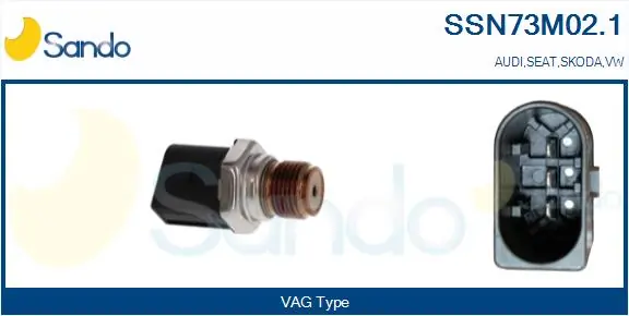 SANDO érzékelő, üzemanyag nyomás - SSN73M02.1 - TothCarparts
