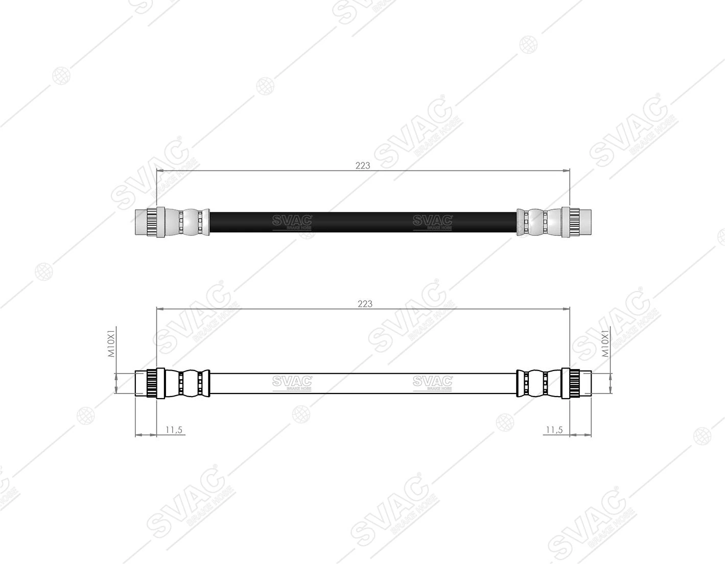 mobilverde fékcső - 50304932 - TothCarparts