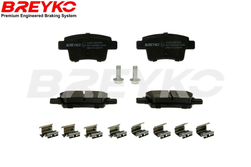 DAVID VASCO fékbetétkészlet, tárcsafék - Q1692 - TothCarparts