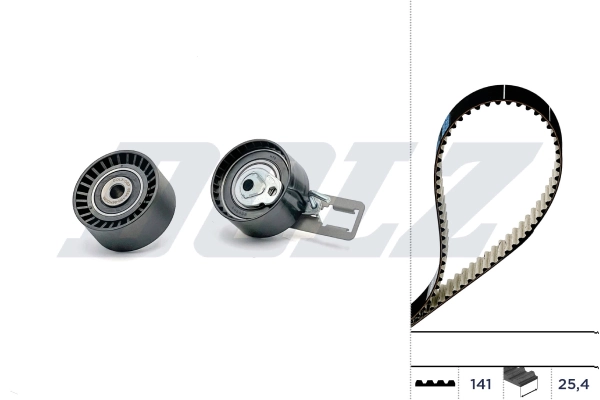 WILMINK GROUP Fogasszíjkészlet - WG2355987 - TothCarparts