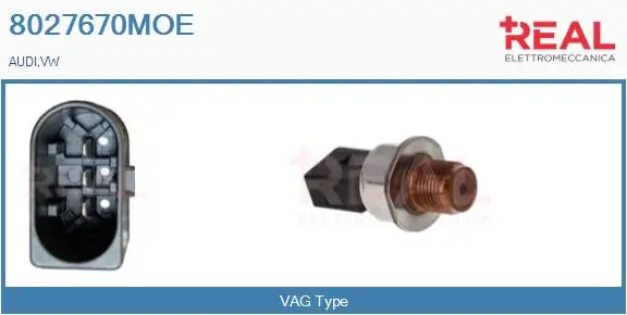 REAL érzékelő, üzemanyag nyomás - 8027670MOE - TothCarparts