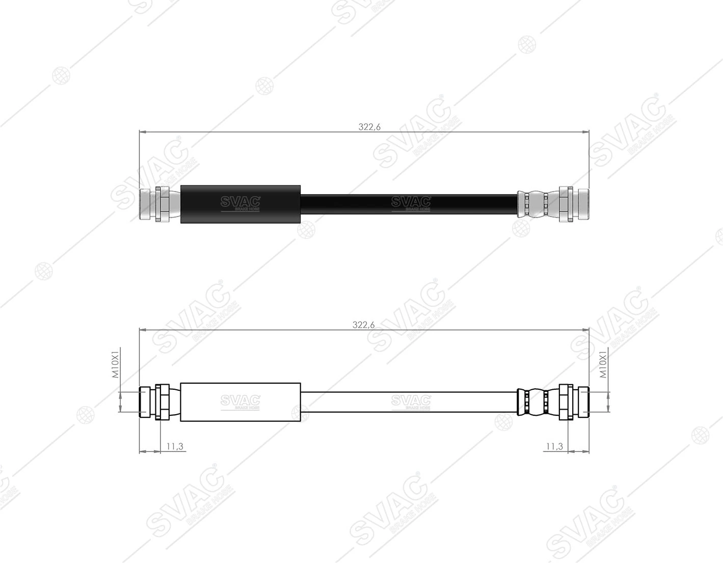 mobilverde fékcső - 50304457 - TothCarparts