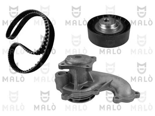 AKRON-MALÒ Vízpumpa + fogasszíj készlet - 1555015 - TothCarparts