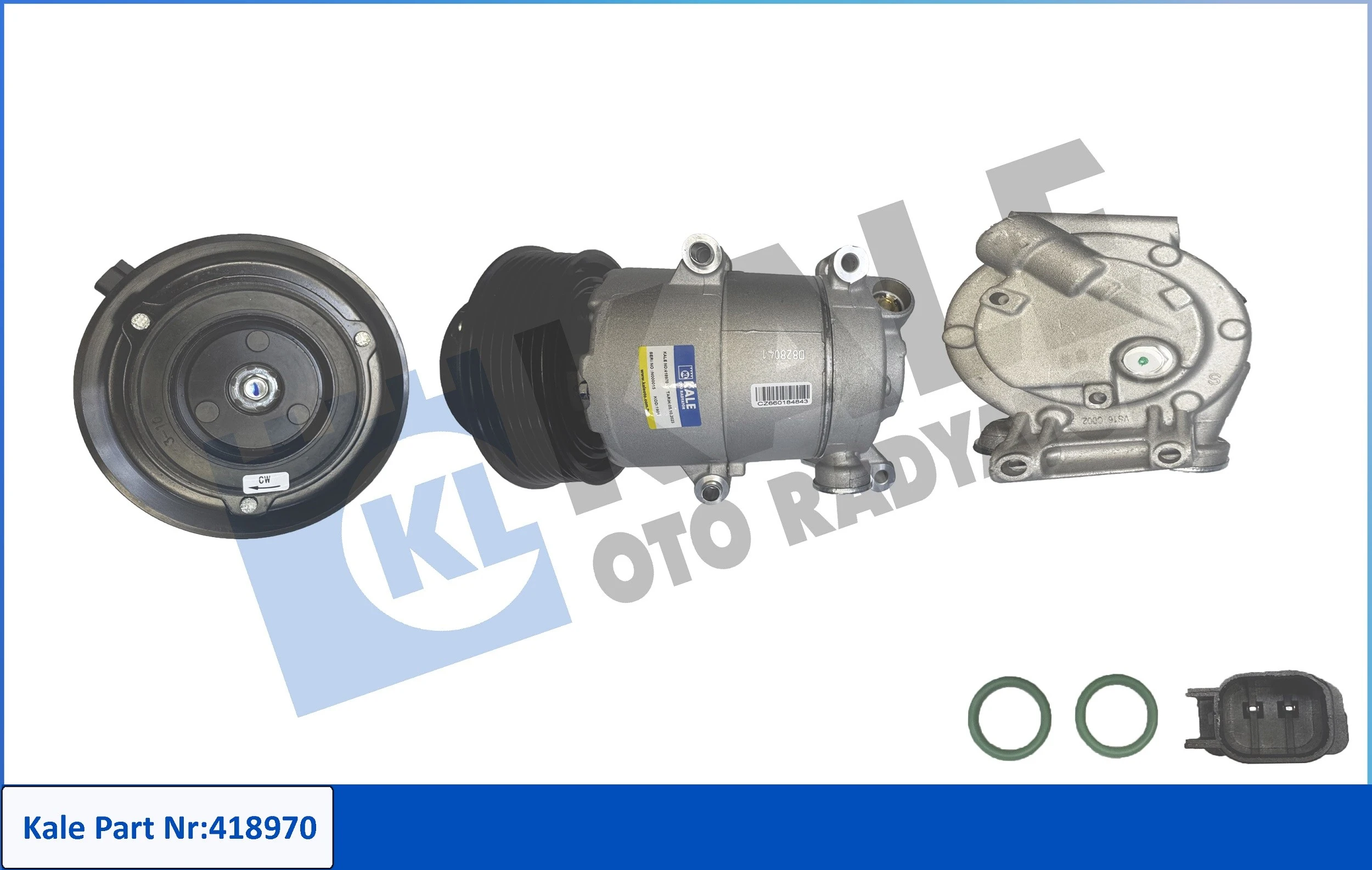 KALE OTO RADYATÖR kompresszor, klíma - 418970 - TothCarparts