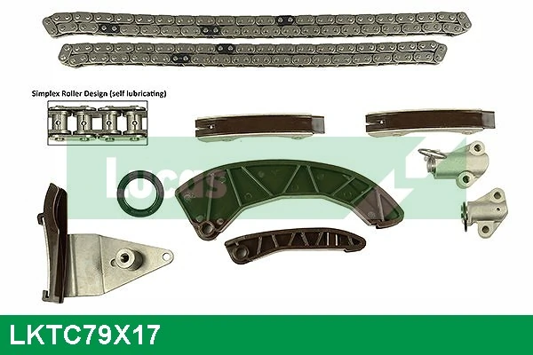 LUCAS vezérműlánc készlet - LKTC79X17 - TothCarparts