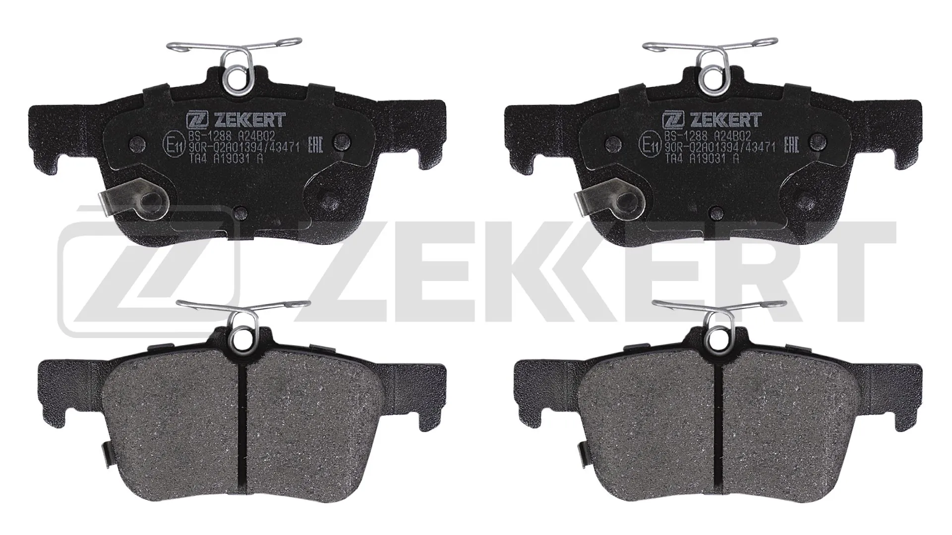 ZEKKERT fékbetétkészlet, tárcsafék - BS-1288 - TothCarparts