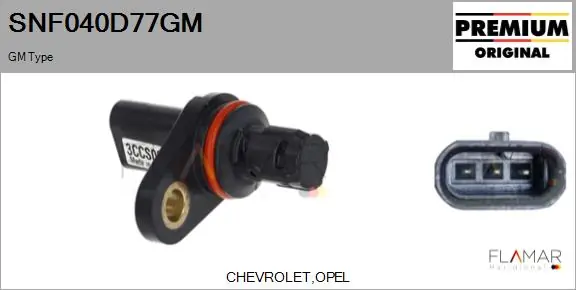 FLAMAR érzékelő, vezérműtengely-pozíció - SNF040D77GM - TothCarparts