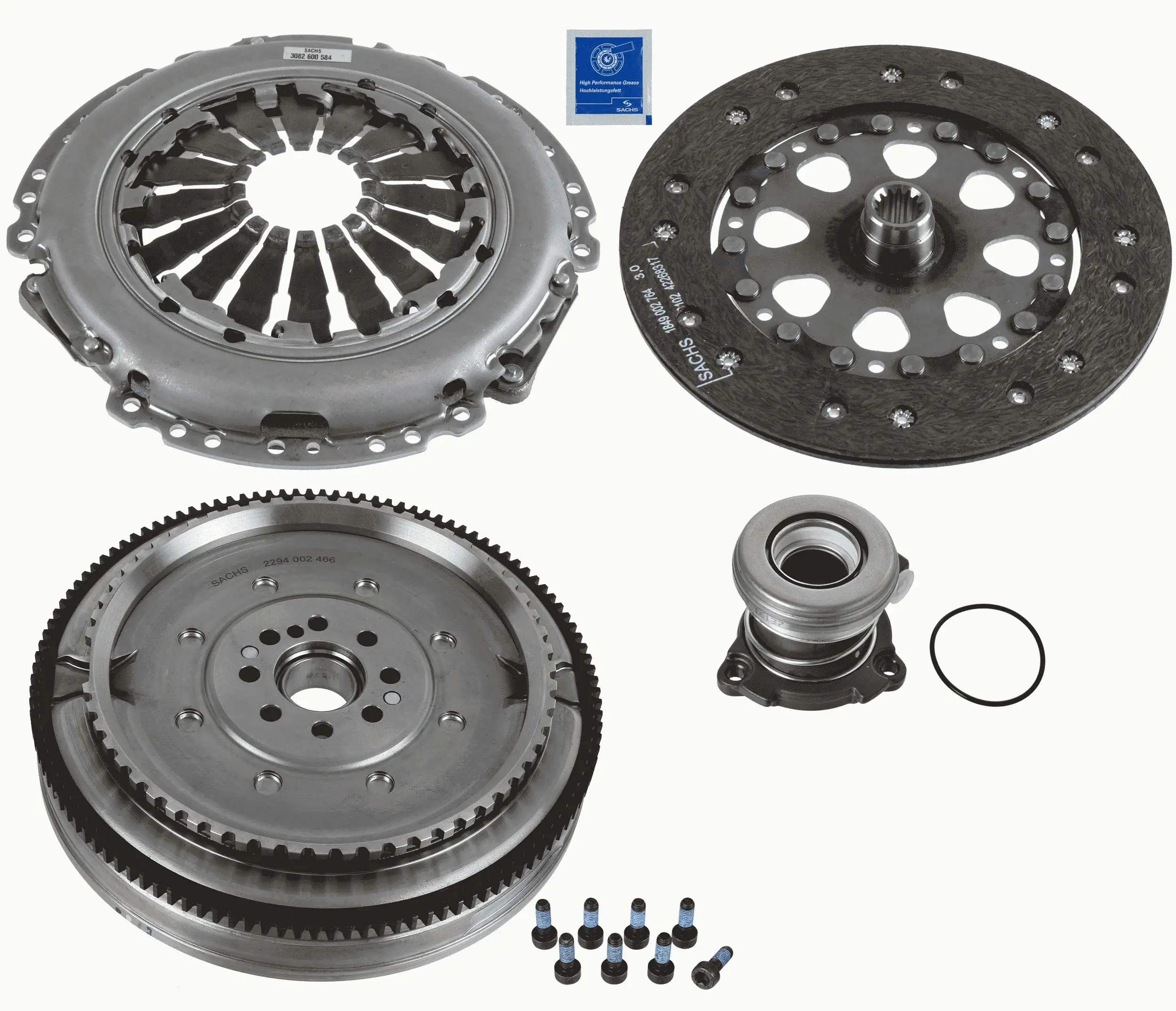 SACHS kuplungkészlet - 2290 601 209 - TothCarparts