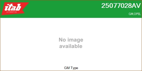 ITAB AUTOMOTIVE Törzscsoport, turbótöltő - 25077028AV - TothCarparts