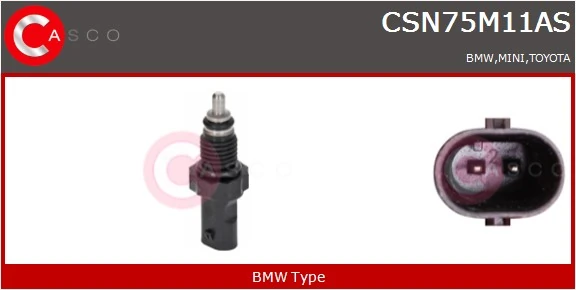 CASCO érzékelő, üzemanyag-hőmérséklet - CSN75M11AS - TothCarparts