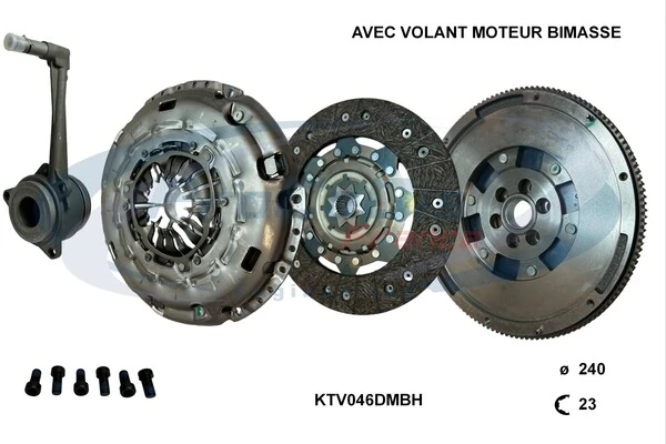 PROCODIS FRANCE kuplungkészlet - KTV046DMBH - TothCarparts