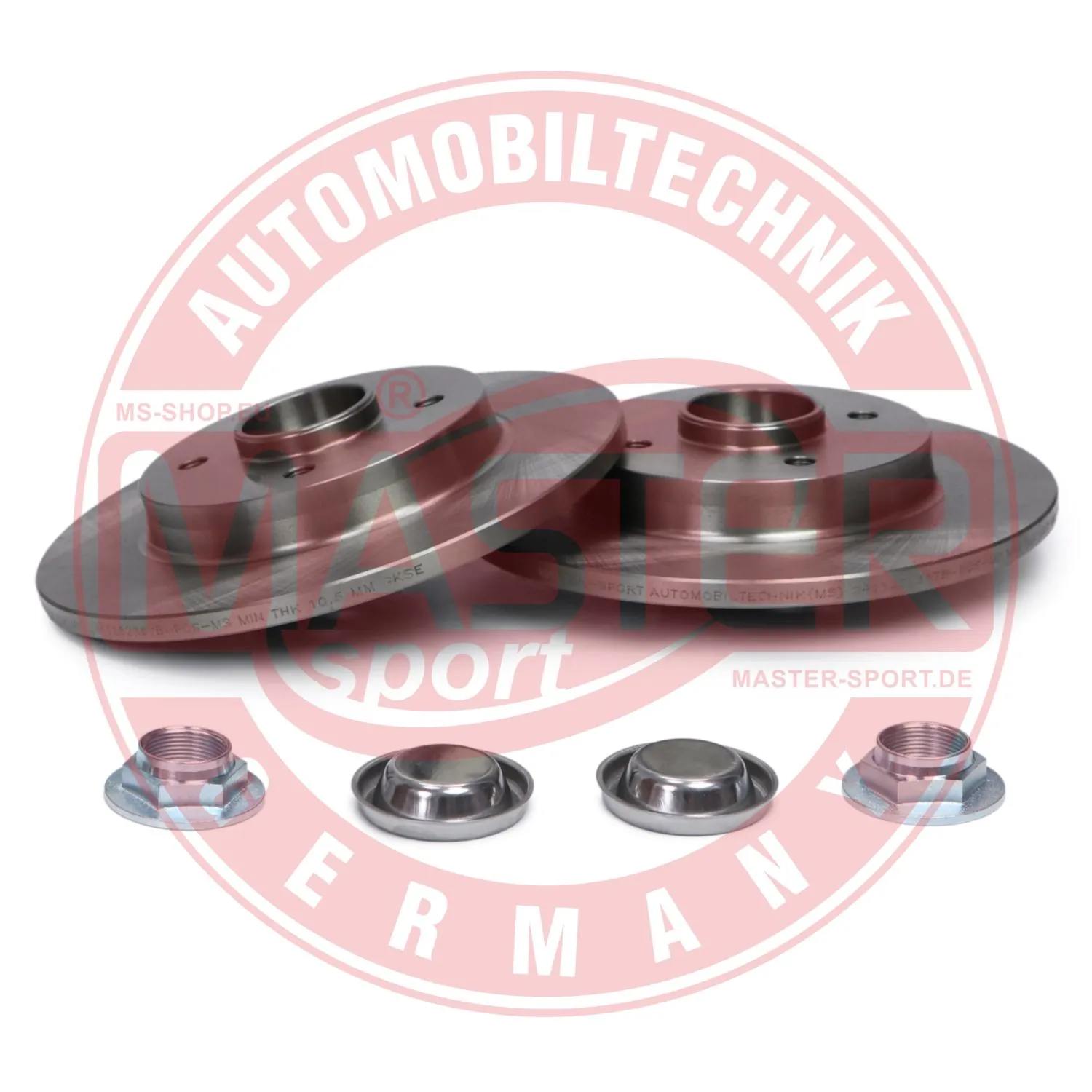 MASTER-SPORT GERMANY féktárcsa - 2411252387B-SET-MS - TothCarparts