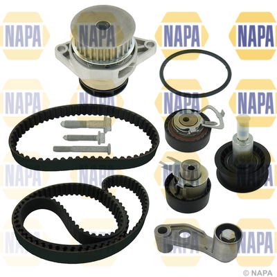 NAPA Vízpumpa + fogasszíj készlet - NBW1085 - TothCarparts