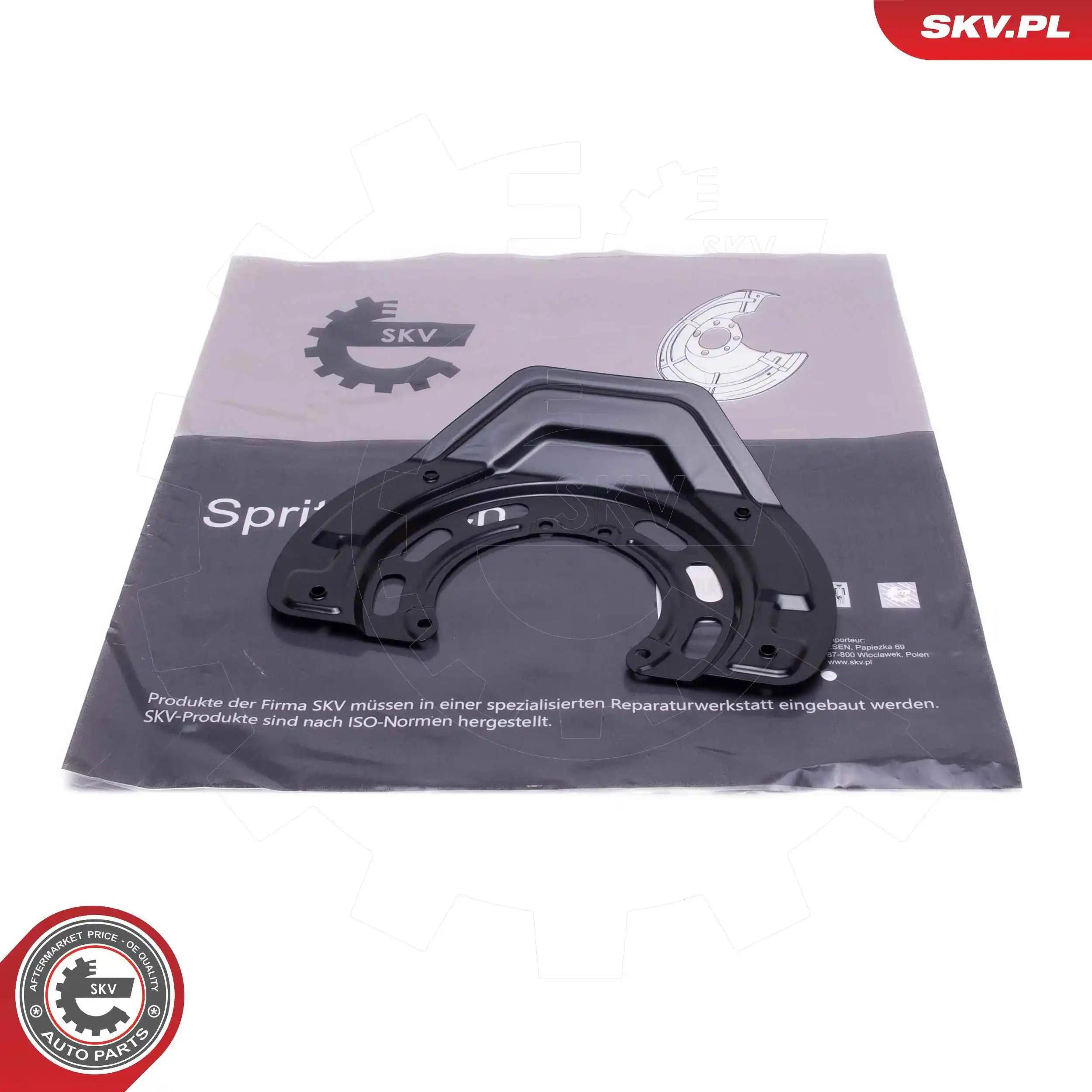ESEN SKV terelőlemez, féktárcsa - 57SKV011 - TothCarparts