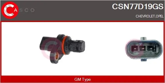 CASCO érzékelő, vezérműtengely-pozíció - CSN77D19GS - TothCarparts
