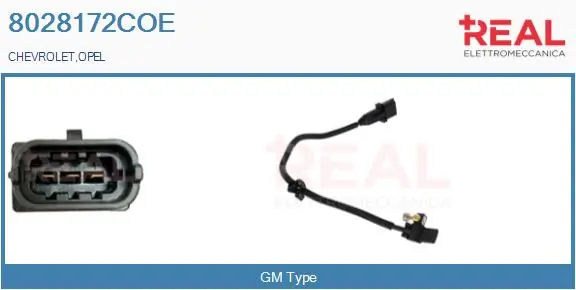 REAL impulzusadó, főtengely - 8028172COE - TothCarparts
