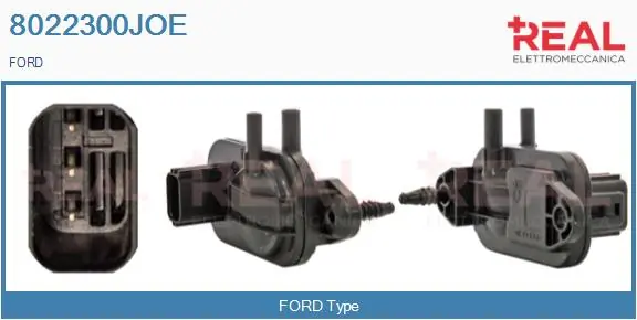 REAL Érzékelő, kipufogógáz-nyomás - 8022300JOE - TothCarparts
