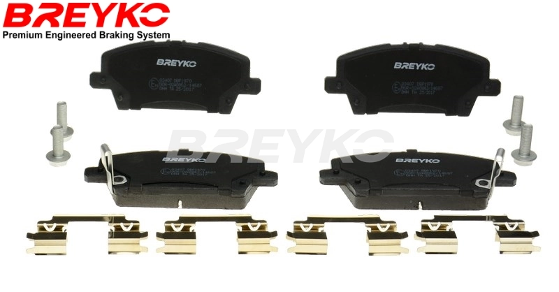 DAVID VASCO fékbetétkészlet, tárcsafék - Q3407 - TothCarparts
