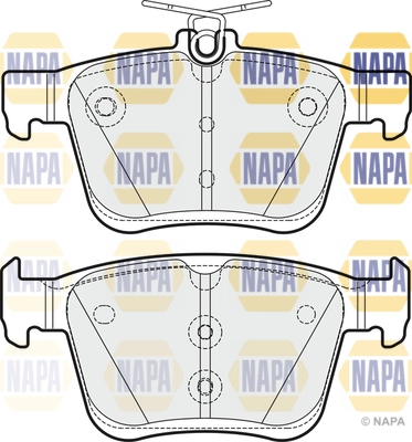 NAPA fékbetétkészlet, tárcsafék - NBP1210 - TothCarparts