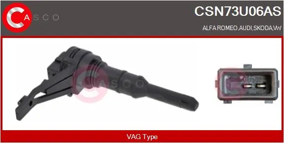 CASCO érzékelő, sebesség/fordulatszám - CSN73U06AS - TothCarparts