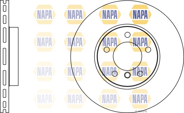 NAPA féktárcsa - NBD5100 - TothCarparts