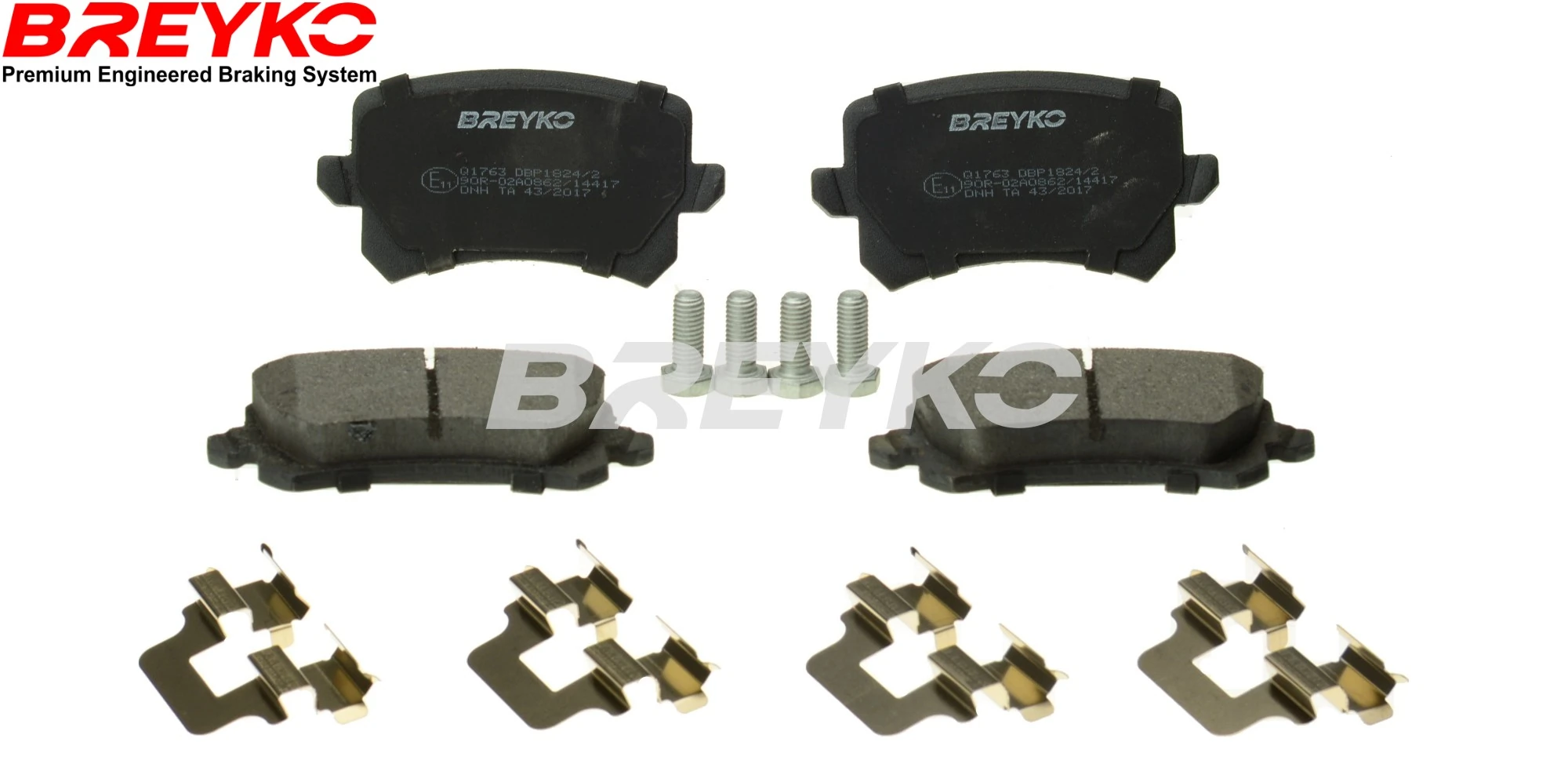 DAVID VASCO fékbetétkészlet, tárcsafék - Q1763 - TothCarparts