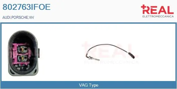 REAL Érzékelő, kipufogógáz-hőmérséklet - 802763IFOE - TothCarparts