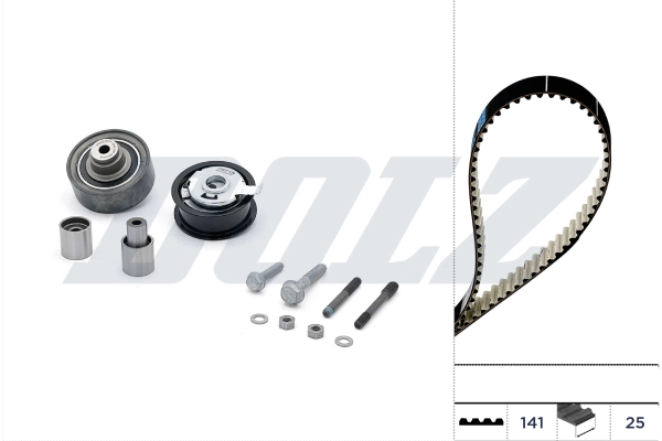 WILMINK GROUP Fogasszíjkészlet - WG2355940 - TothCarparts