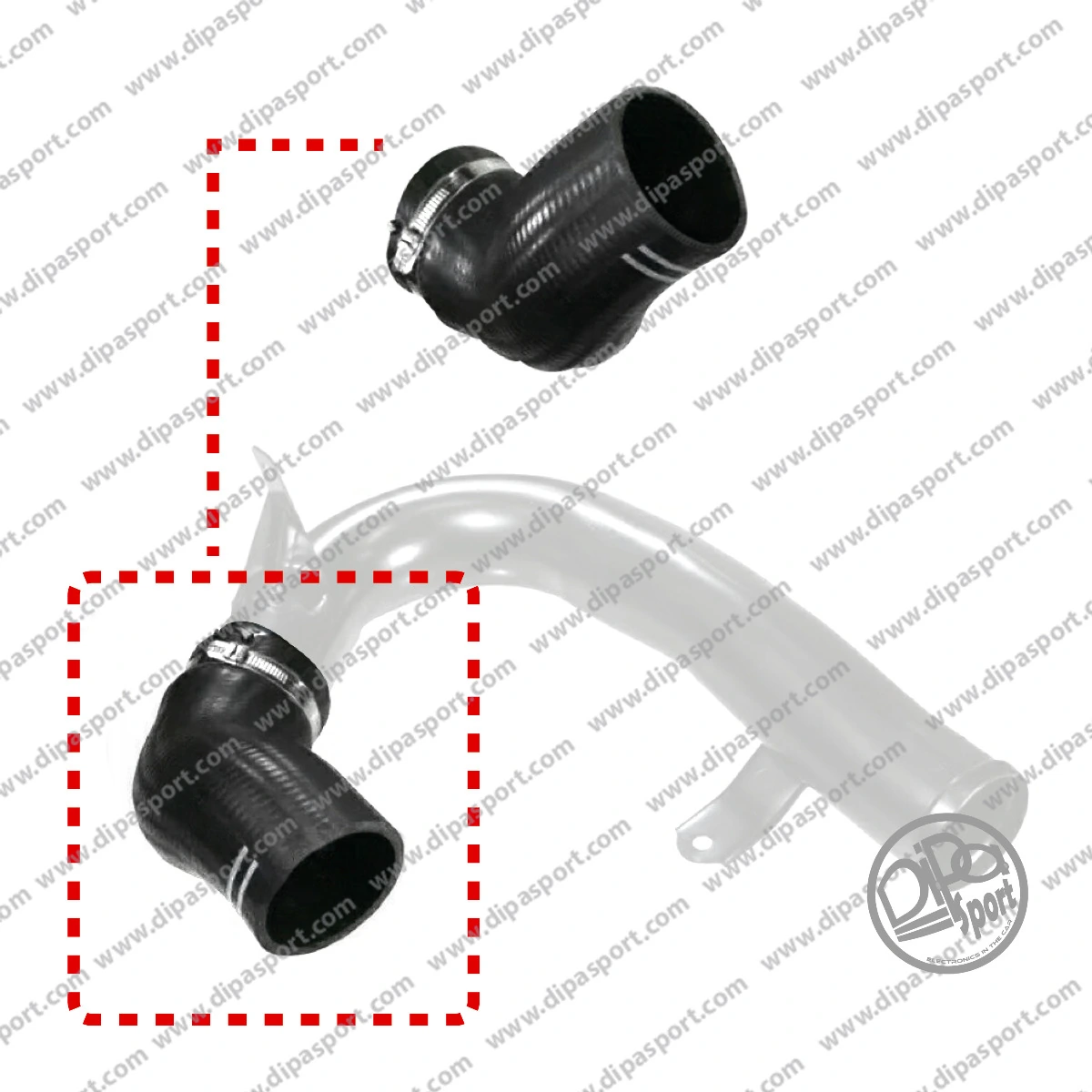 DIPASPORT Töltőlevegő cső - HSEKLR073DPSN - TothCarparts