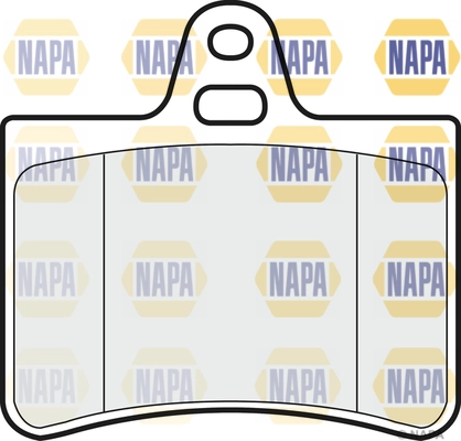 NAPA fékbetétkészlet, tárcsafék - NBP1161 - TothCarparts