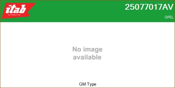 ITAB AUTOMOTIVE Törzscsoport, turbótöltő - 25077017AV - TothCarparts