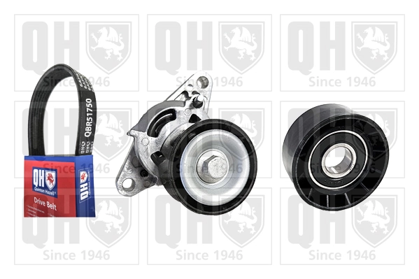 QUINTON HAZELL hosszbordás szíj készlet - QDK214 - TothCarparts