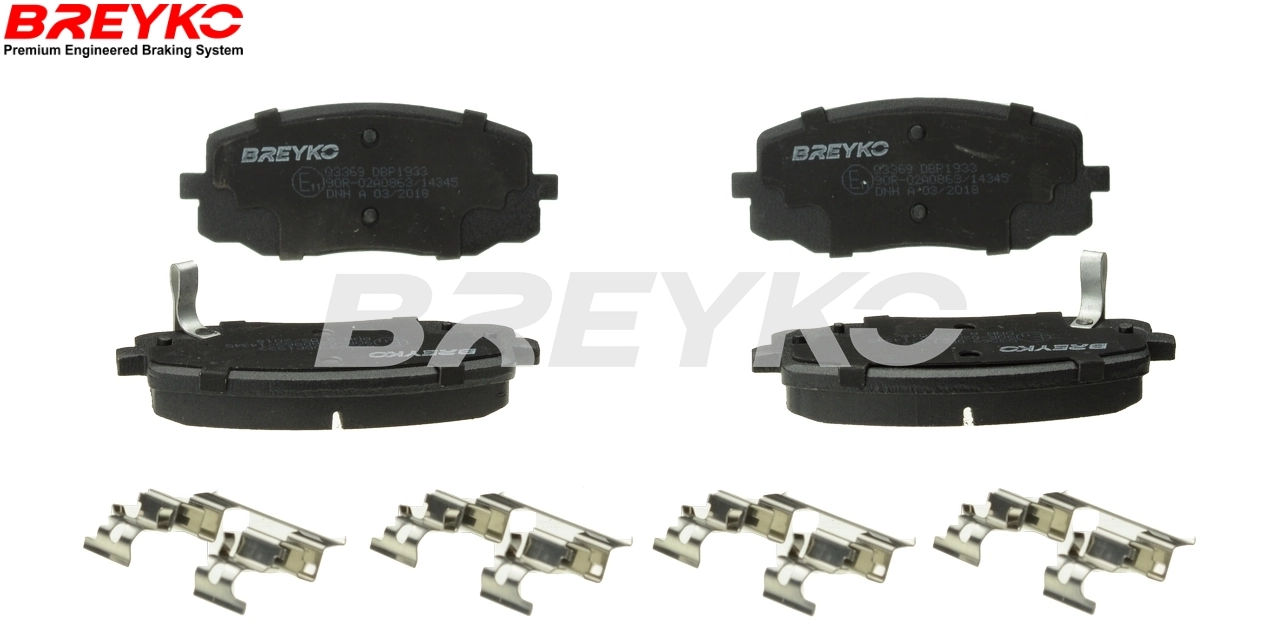DAVID VASCO fékbetétkészlet, tárcsafék - Q3369 - TothCarparts