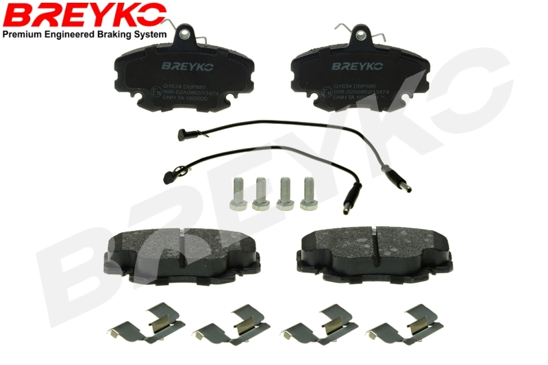 DAVID VASCO fékbetétkészlet, tárcsafék - Q1634 - TothCarparts