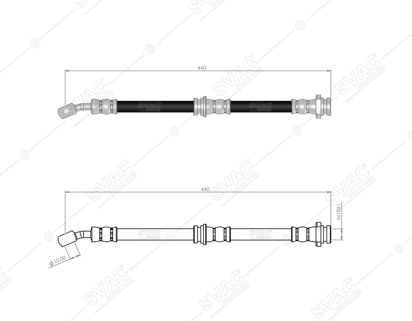 mobilverde fékcső - 50304557 - TothCarparts