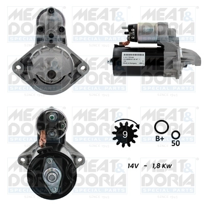MEAT & DORIA önindító - 5010087G - TothCarparts