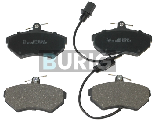 Burig fékbetétkészlet, tárcsafék - B020357 - TothCarparts