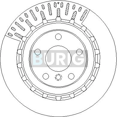 Burig féktárcsa - B011348 - TothCarparts